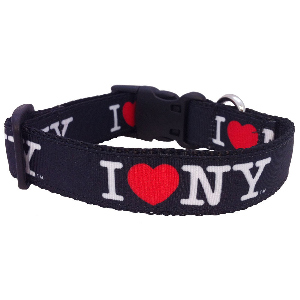 All Star Dogs I love New York Dog Collar (Small 8''-14'')