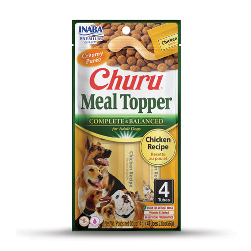 Inaba Churu Chicken Meal Topper for Dogs (2oz Bag)