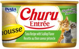 Inaba Churu Entree Tuna With Scallop Mousse Wet Cat Food (3oz can)