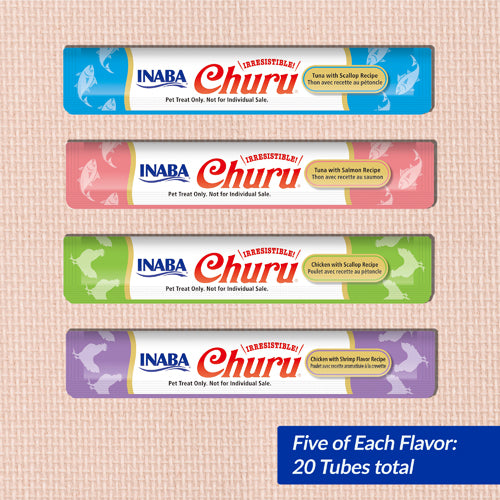 Inaba Churu Seafood Varieties 20pk