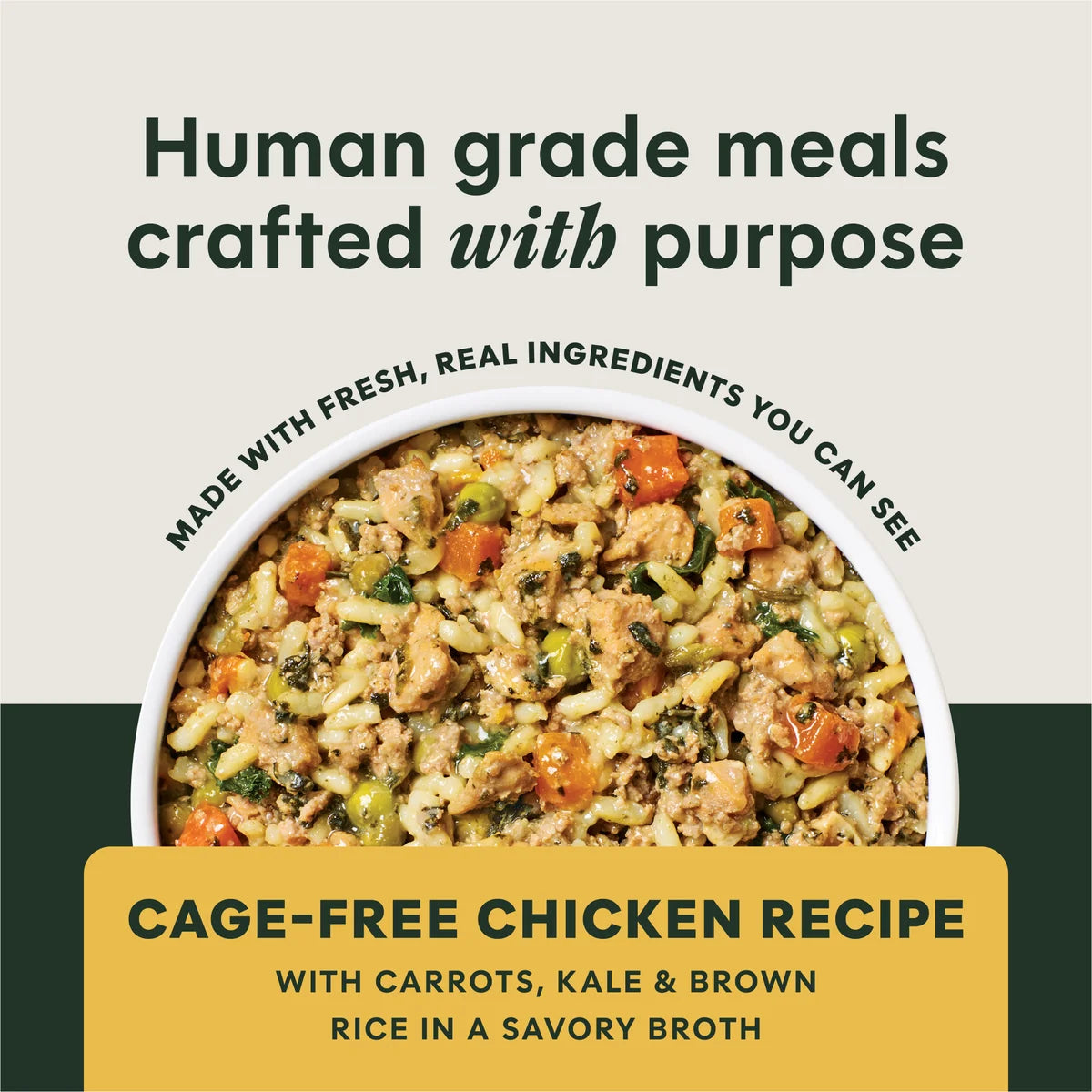 Instinct Freshly Crafted & Ready Chicken Recipe Wet Dog Food (11oz carton)