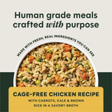 Instinct Freshly Crafted & Ready Chicken Recipe Wet Dog Food (11oz carton)
