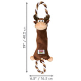 KONG Tugger Knots Moose Dog Toy (medium/large 19")
