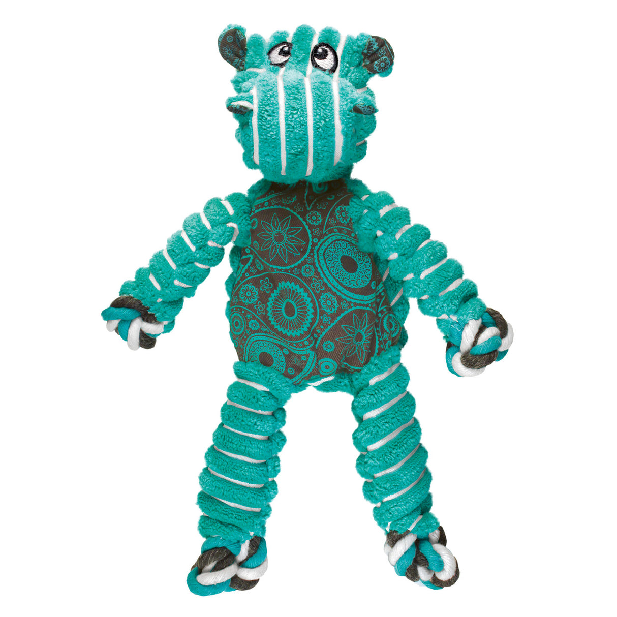 Kong Floppy Knots Hippo Dog Toy (Small/Medium)