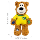 Kong Wild Knots Sport Bear Dog Toy - Brazil (Medium)