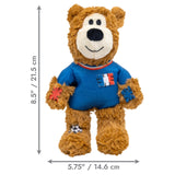 Kong Wild Knots Sport Bear Dog Toy - France (Medium)
