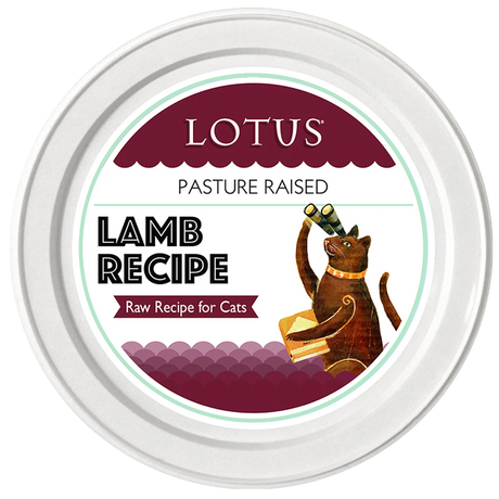 Lotus Raw Frozen Cat Food Pasture Raised Lamb 3.75oz