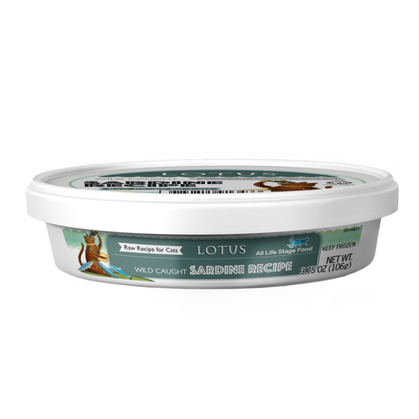 Lotus Cat Raw Wild-Caught Sardine 3.75oz