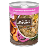 Comida húmeda para perros Merrick para la cena del Día de Acción de Gracias