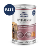 Natural Balance Dog Wet Food Sensitive Skin & Stomach Salmon & Brown Rice 12.7oz
