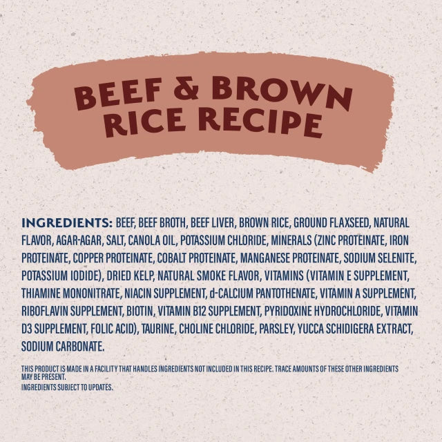 Natural Balance Limited Ingredient Beef & Brown Rice Wet Dog Food (13oz Can)