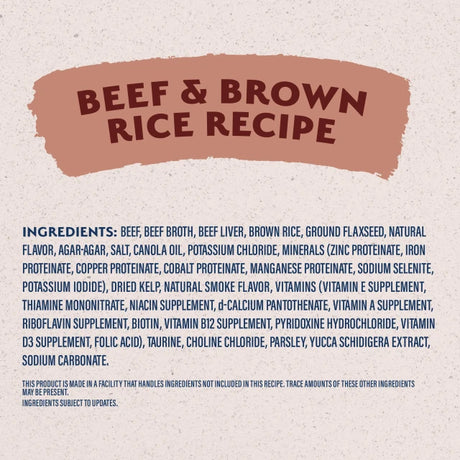 Natural Balance Limited Ingredient Beef & Brown Rice Wet Dog Food (13oz Can)