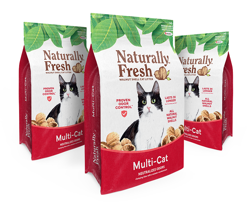 Arena para gatos Naturally Fresh Multi-Cat All Natural Walnut Shell