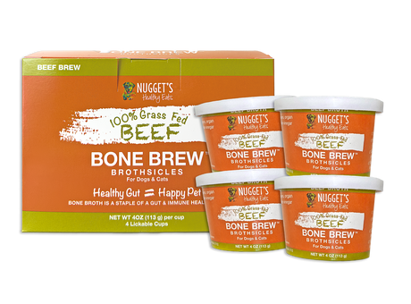 Nugget's Bone Brew Beef 4oz