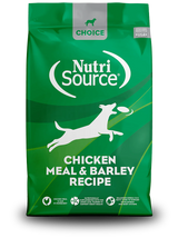 NutriSource Choice Chicken Meal & Barley Recipe Dry Dog Food (5lb Bag)