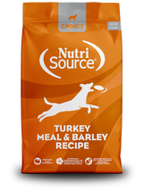 NutriSource Choice Turkey Meal & Barley Recipe Dry Dog Food (5lb bag)