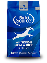 NutriSource Choice Whitefish Meal & Rice Recipe Dry Dog Food (5lb Bag)