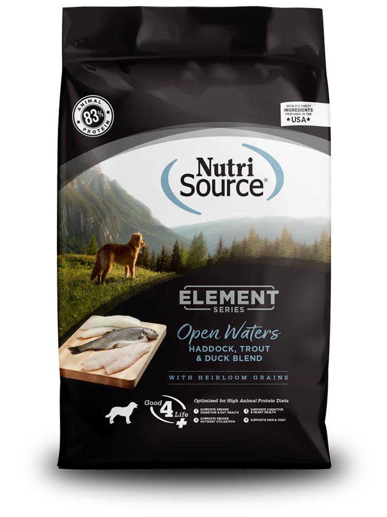NutriSource Open Waters Blend Dry Dog Food (4lb Bag)