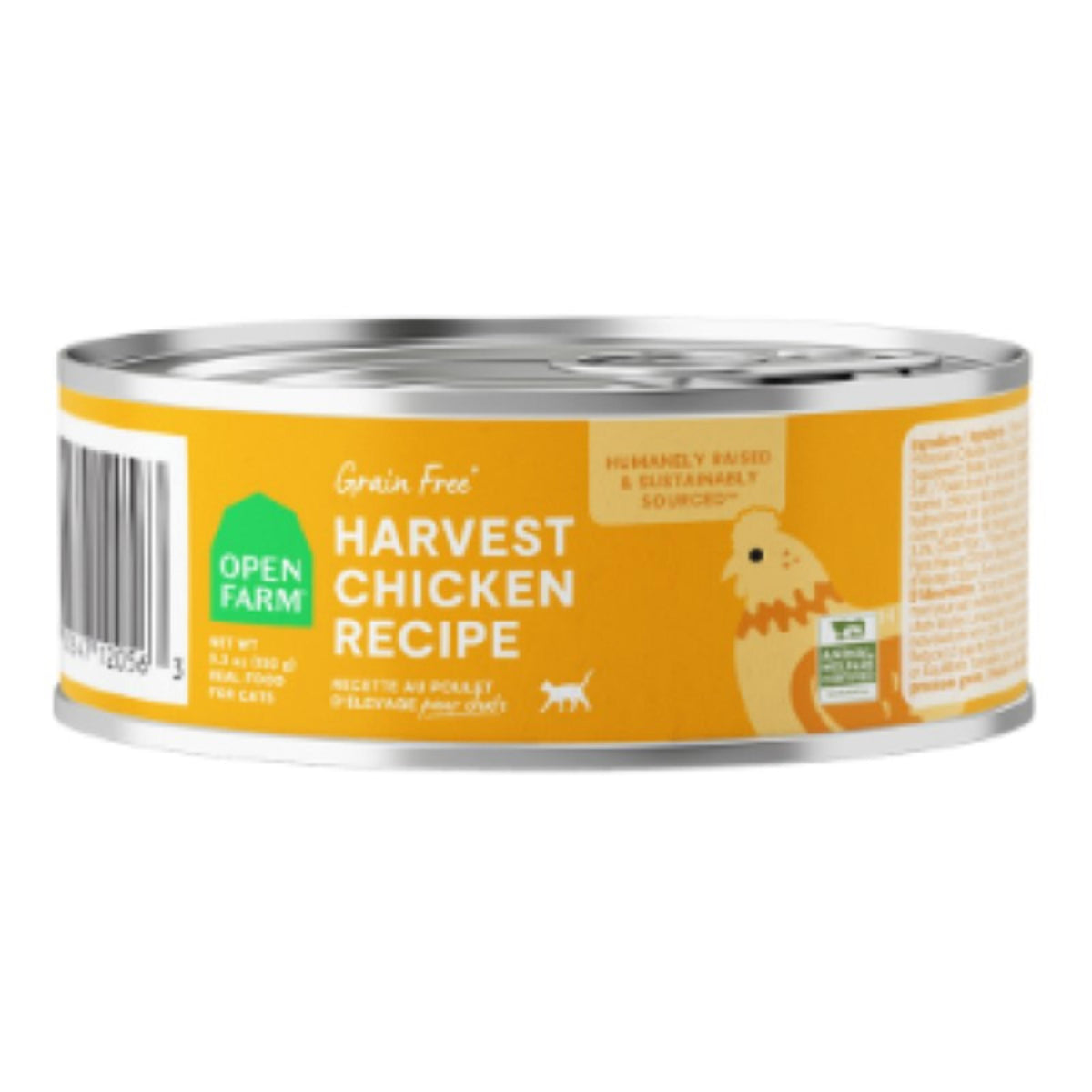 Open Farm Grain Free Harvest Chicken Morsels in Gravy (5.3oz can)
