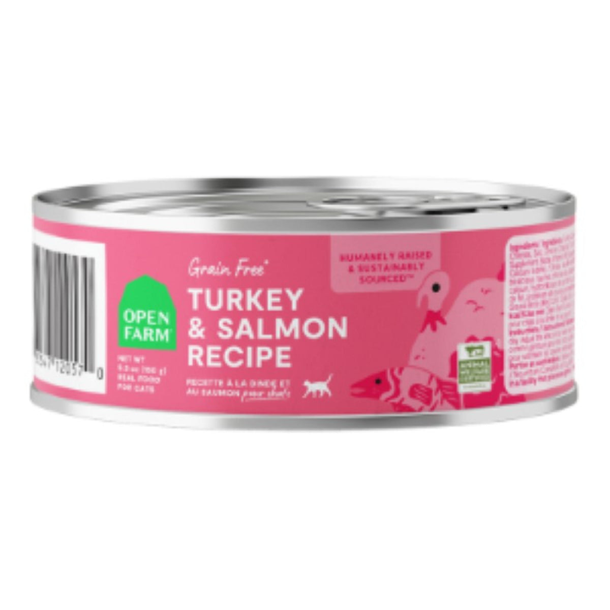 Open Farm Grain Free Turkey & Salmon Morsels in Gravy (5.3oz can)