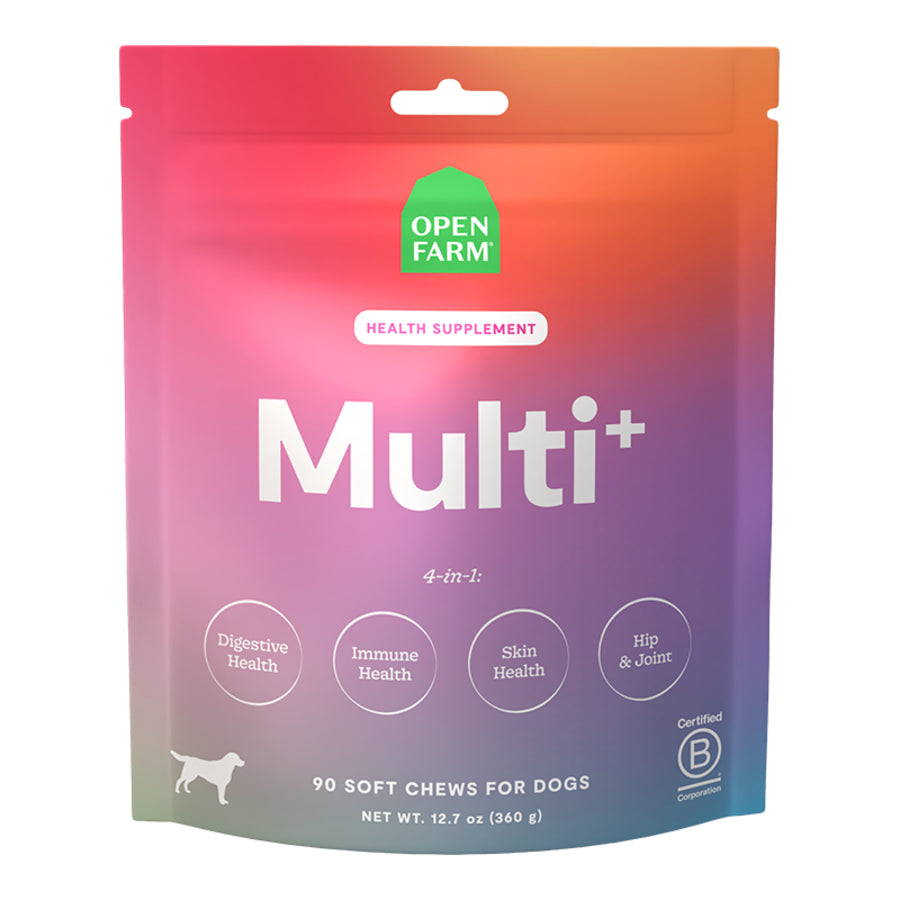 Open Farm Multi+ Chew Dog Supplement (90 count bag)