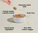 Open Farm Pasture-Raised Lamb Cooked Frozen Dog Food (16oz)