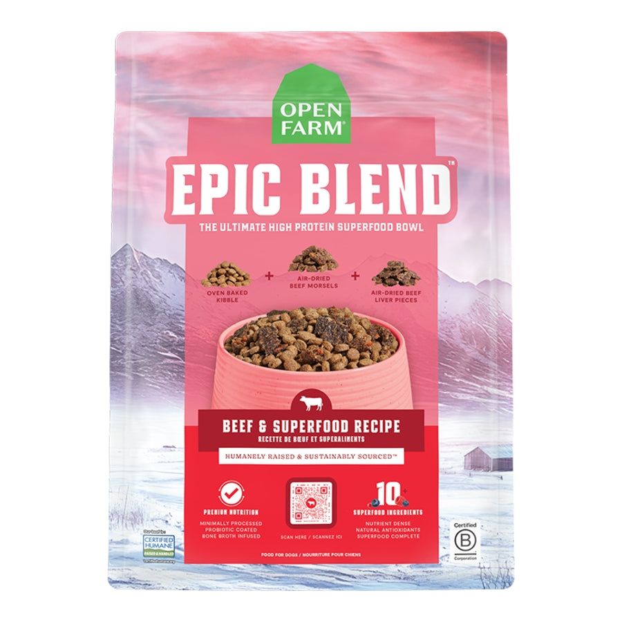 Open Farm Epic Blend Beef & Superfood Dry Dog Food (3.5lb bag)