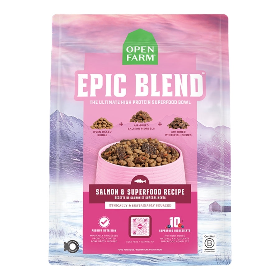 Open Farm Epic Blend Salmon & Superfood Dry Dog Food (3.5lb bag)