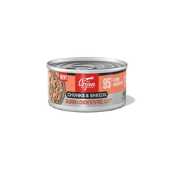 Orijen Cat Grains ללא גזעים בגזרים סלמון ועוף 3oz