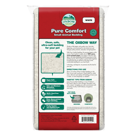 Oxbow Pure Comfort Bedding White 36L