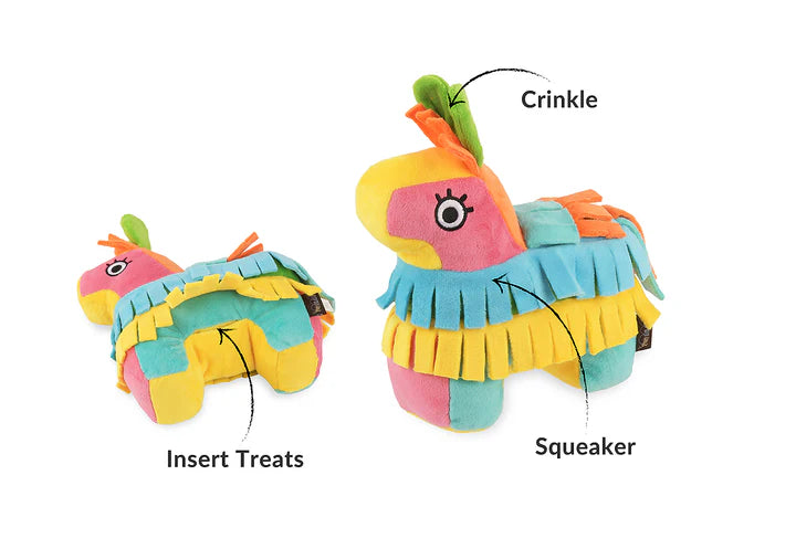 PLAY Party Animals Fiesta Fetch Piñata Dog Toy