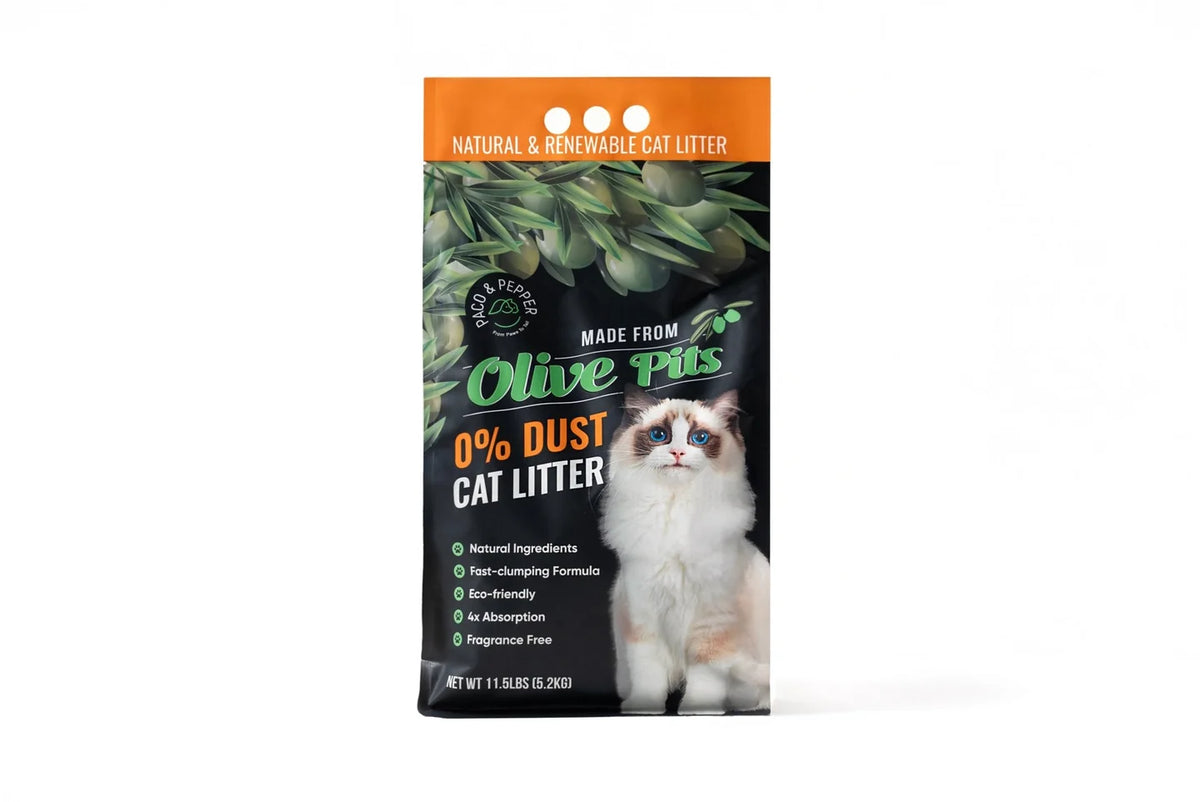 Paco & Pepper Olive Pit Litter