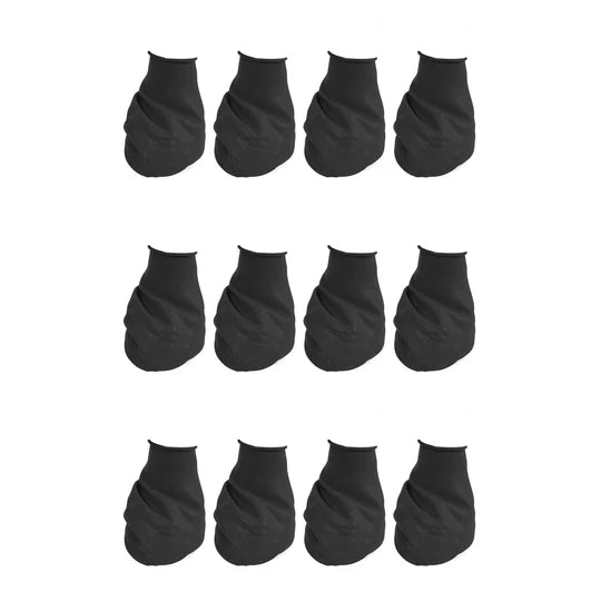 Pawz Boots en caoutchouc 12pk noir xxs