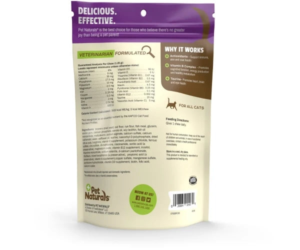 Pet Naturals Daily Multi Chews for Cats (30 count, 1.32oz)