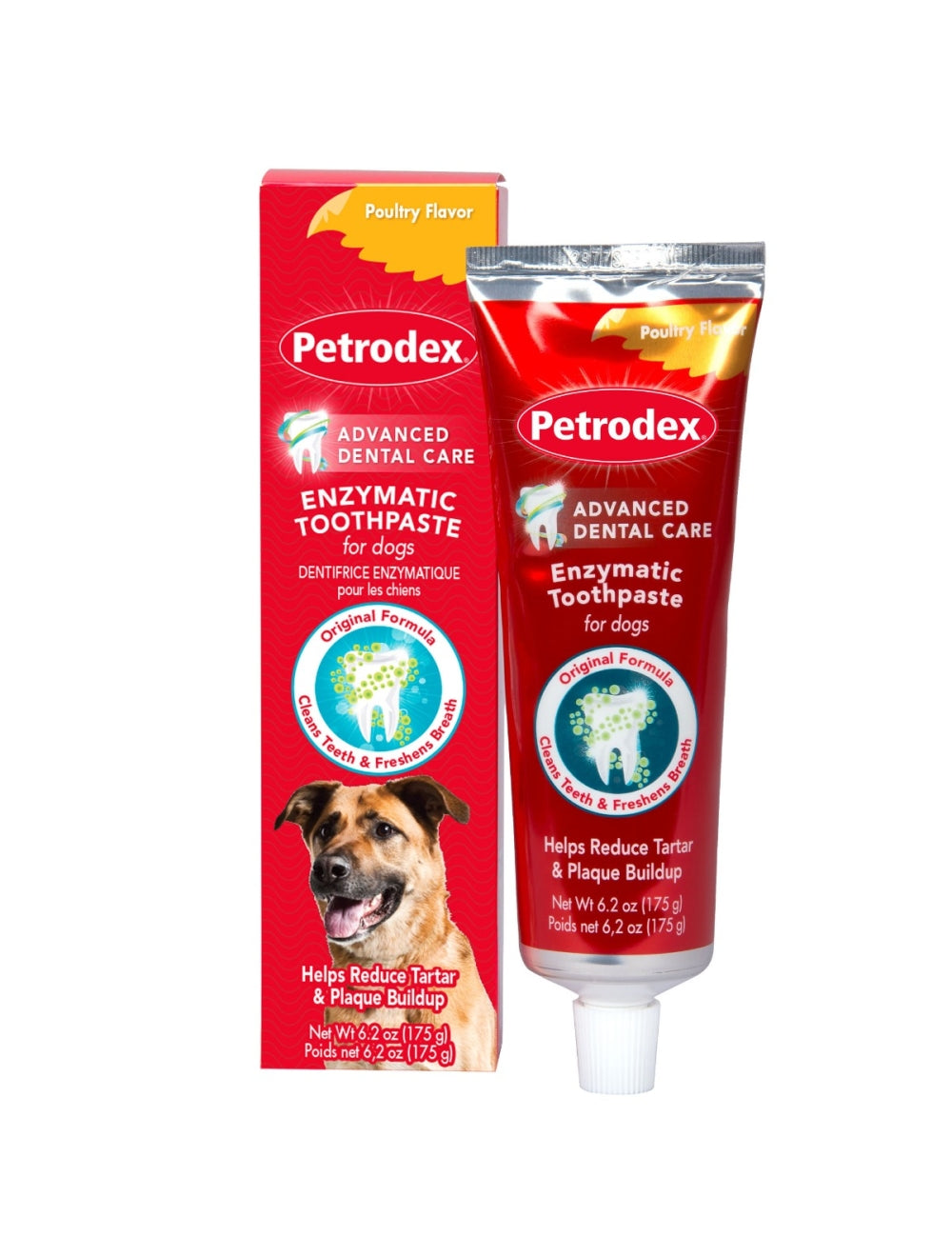 Petrodex Enzymatic Toothpaste for Dogs - Poultry Flavor (6.2oz)