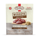 Primal Frozen Raw Nuggets Venison Recipe Dog Food