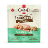 Primal Frozen Raw Nuggets Chicken Formula Dog Food