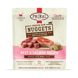 Primal Frozen Raw Nuggets Beef & Salmon Recipe Cat Food