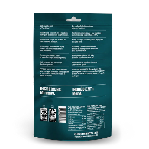 Pure Bites C - Pececillo liofilizado de 2,3 oz