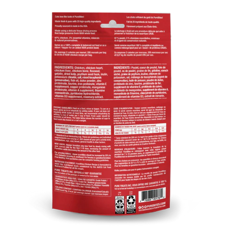 PureBites Freeze Dried Chicken Cat Food Topper (2.8oz Bag)