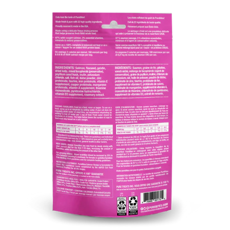 PureBites Freeze Dried Salmon Cat Food Topper (2.8oz Bag)