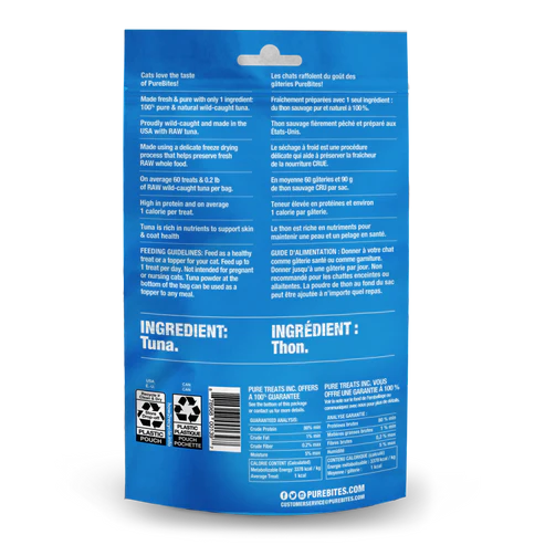 PureBites Freeze Dried Tuna Cat Treats (1.8oz Bag)