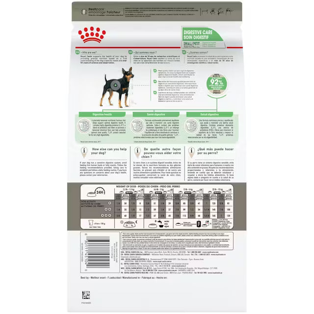 Royal Canin Small Breed Digestive Care Adult Dry Dog Food (3.5lb Bag)