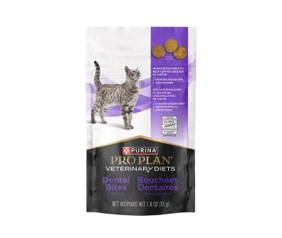 Pro Plan Purina Dental Bites Cat Treats (1.8oz bag)