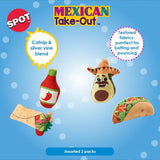 SPOT Mexican Take Out Cat Toy - Assorted Styles (2 pack)