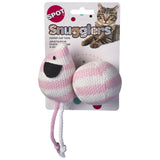 SPOT Snugglers Mouse And Ball Cat Toy - Assorted Colors