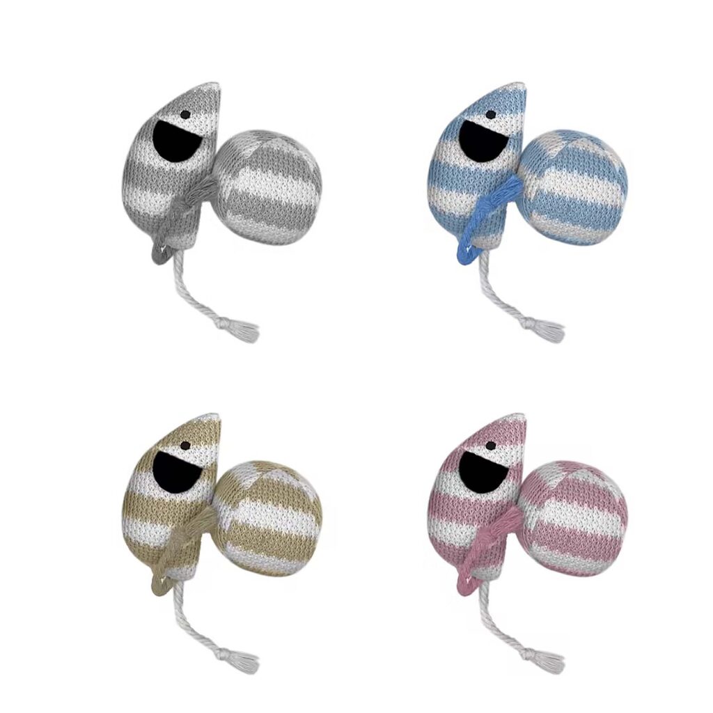 SPOT Snugglers Mouse And Ball Cat Toy - Assorted Colors