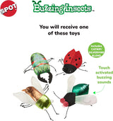 SPOT Buzzing Insects Cat Toy (5") - Assorted Styles