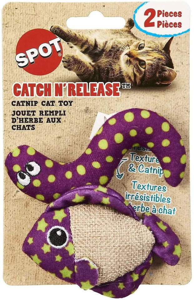 SPOT Catch N' Release Cat Toy (2 pack) - Assorted Styles