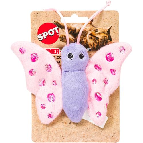 SPOT Catnip Cat Toy Shimmer Glimmer Butterfly - Assorted Colors